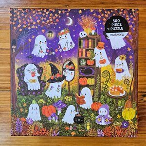 Mudpuppy Ghostly Gathering Halloween 500 Piece Puzzle